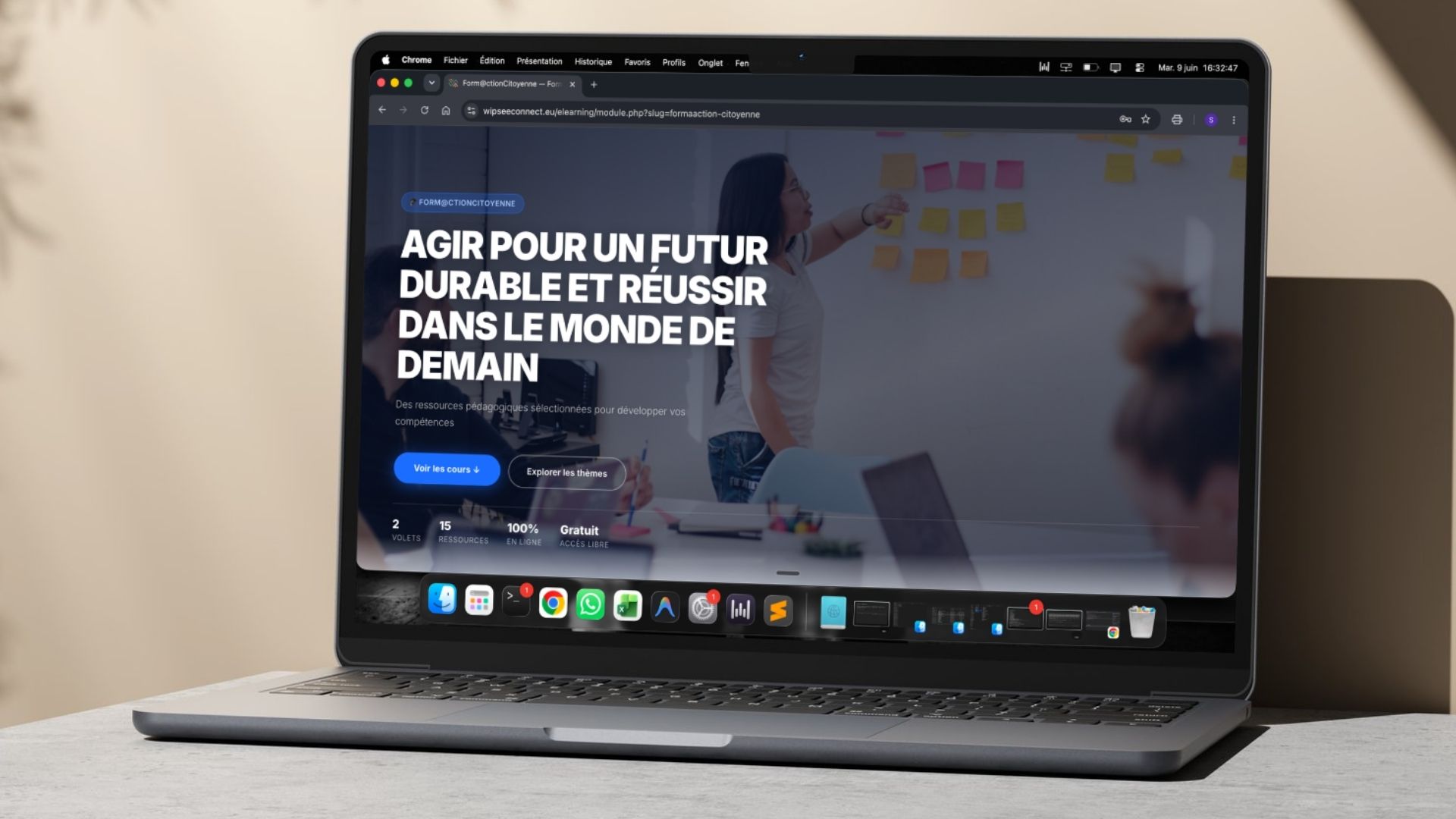 Maison de l'Europe — Wipsee — Refonte de la plateforme de formation